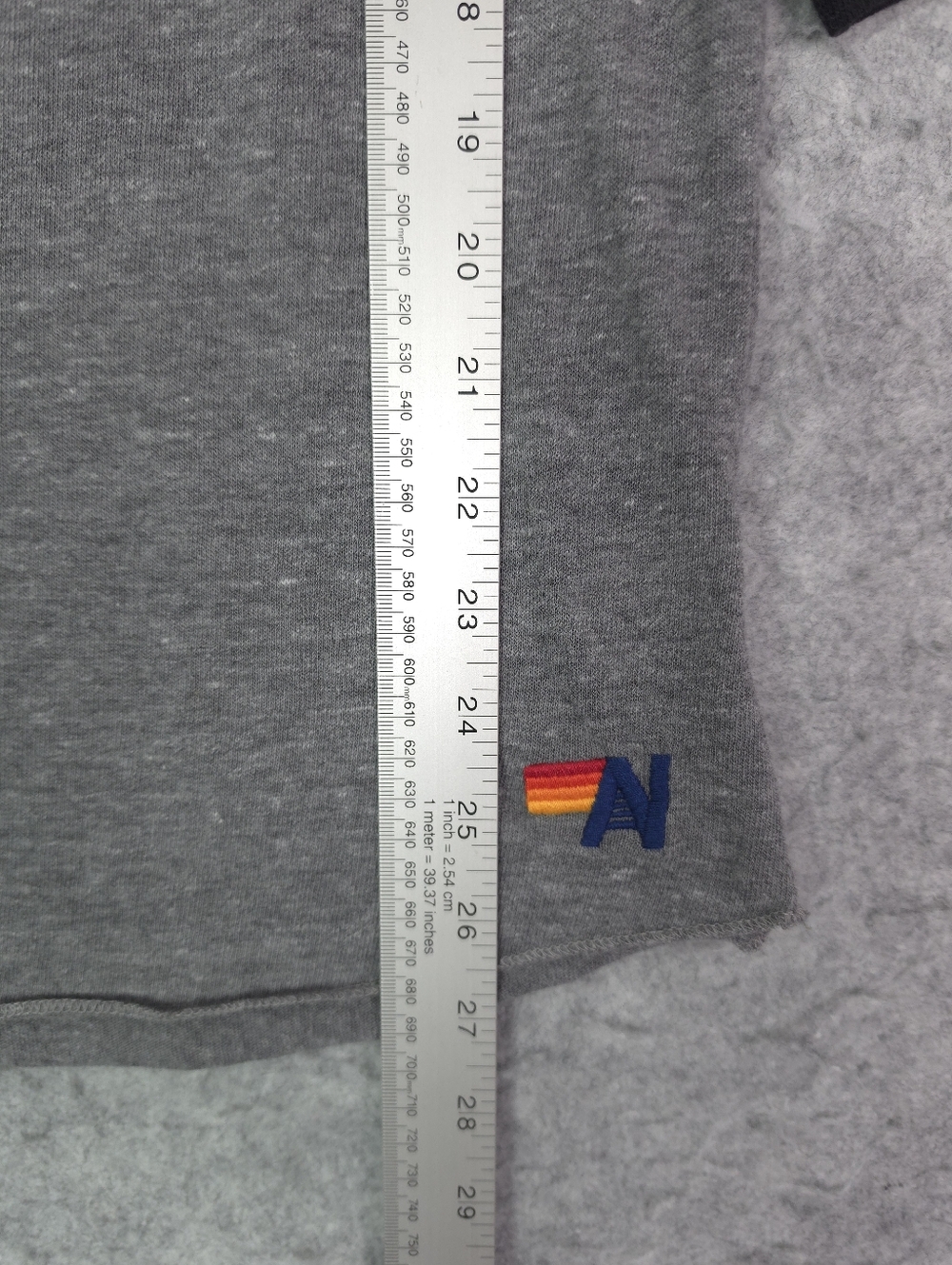 Aviator Nation San Francisco Baseball Tee with Multicolor Retro Logo - Picture 6 of 6